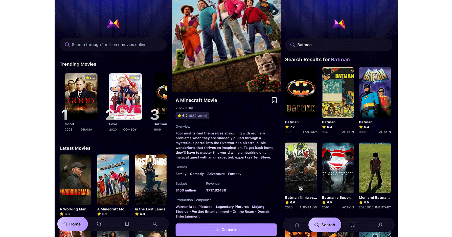 React Native Movie App